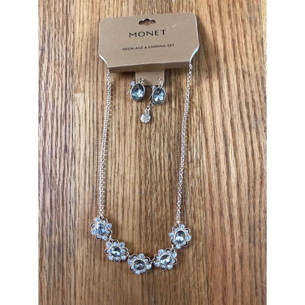 Monet Necklace & Earrings Set